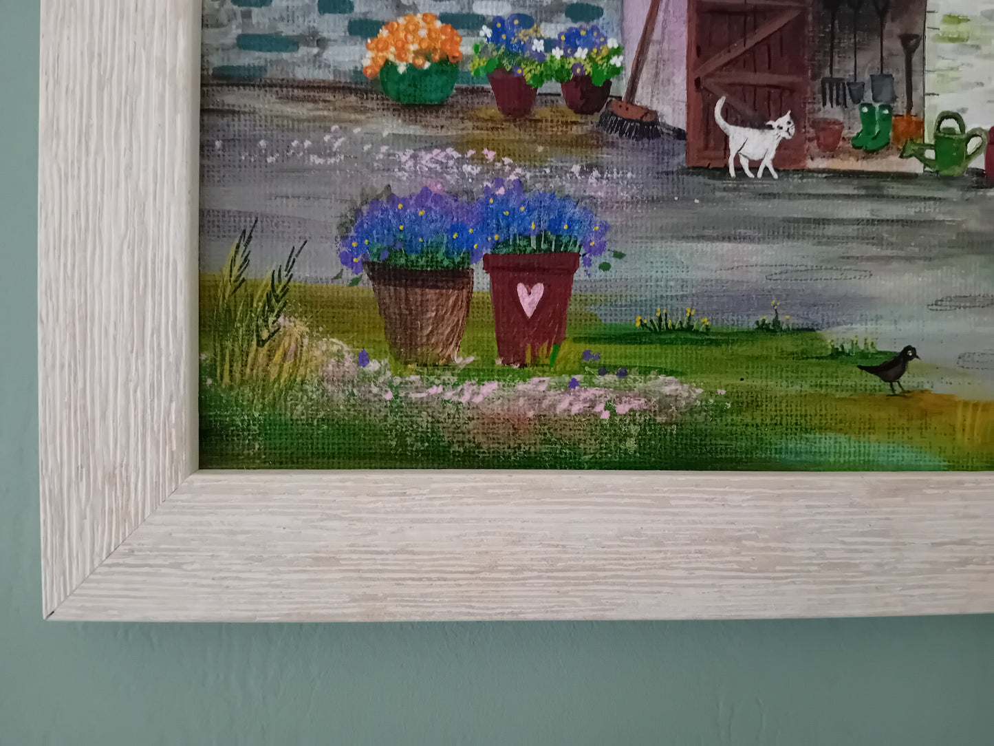 A Brew Beneath the Blossom