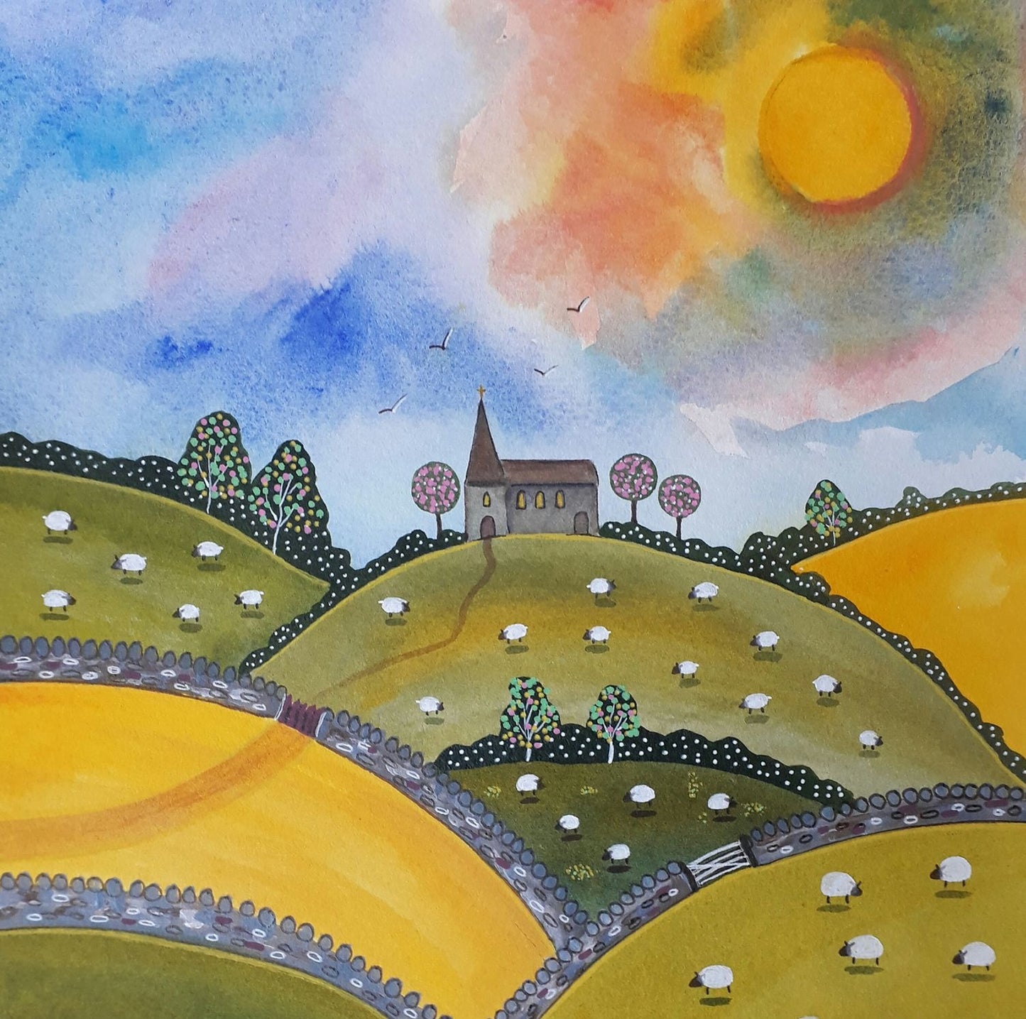 Bless Ewes Blank Card