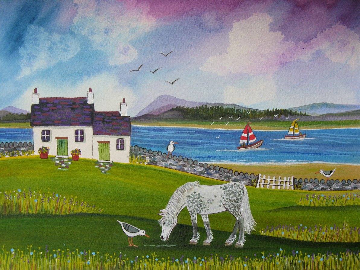 Bonnie's Bothy - Open Print