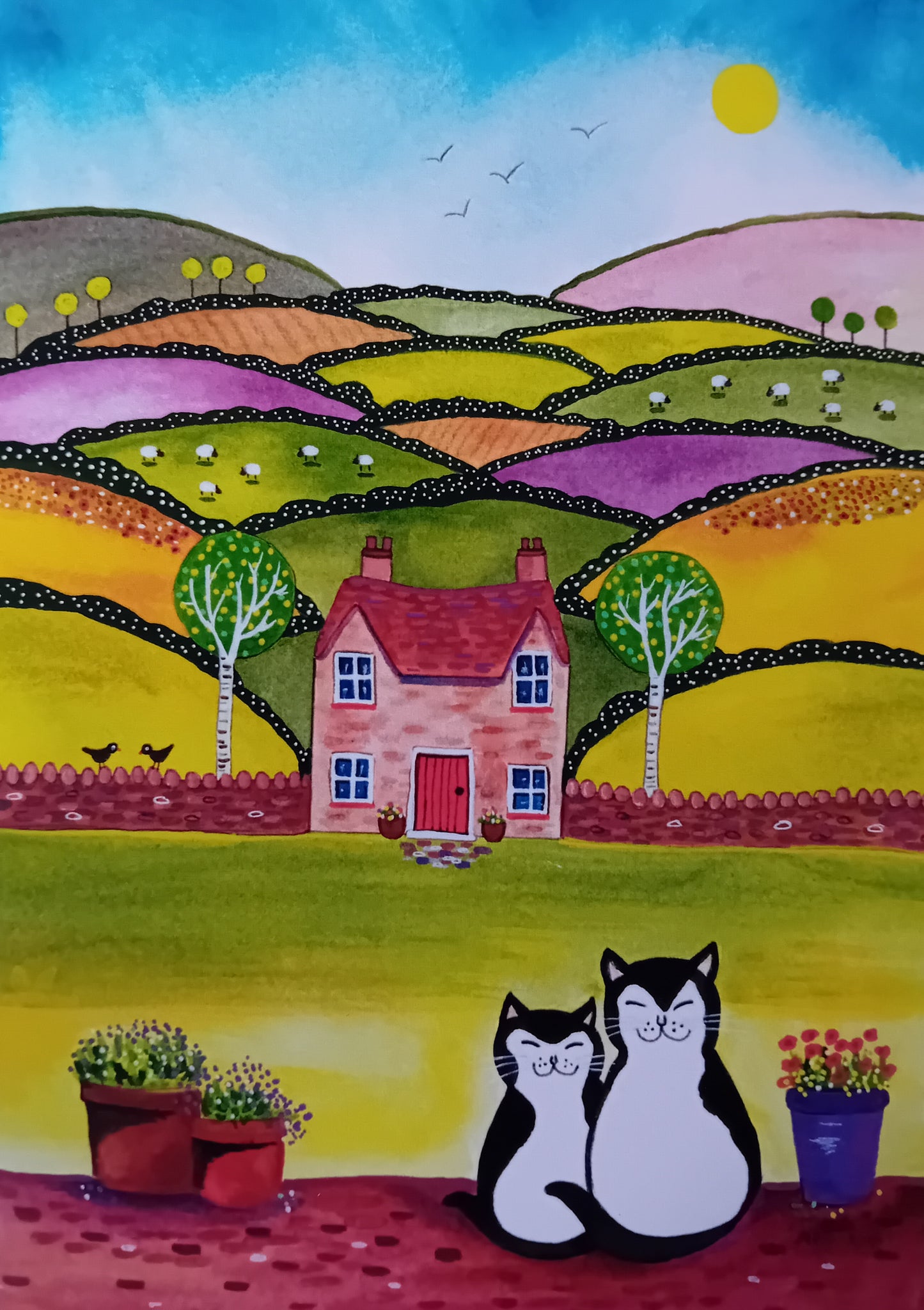 Purr-fect Day Blank Card